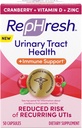 Rephresh Cranberry Urinary Tract Health Plus Immune Suplement, dicampur dengan Vitamin D + Zinc - 50 Count