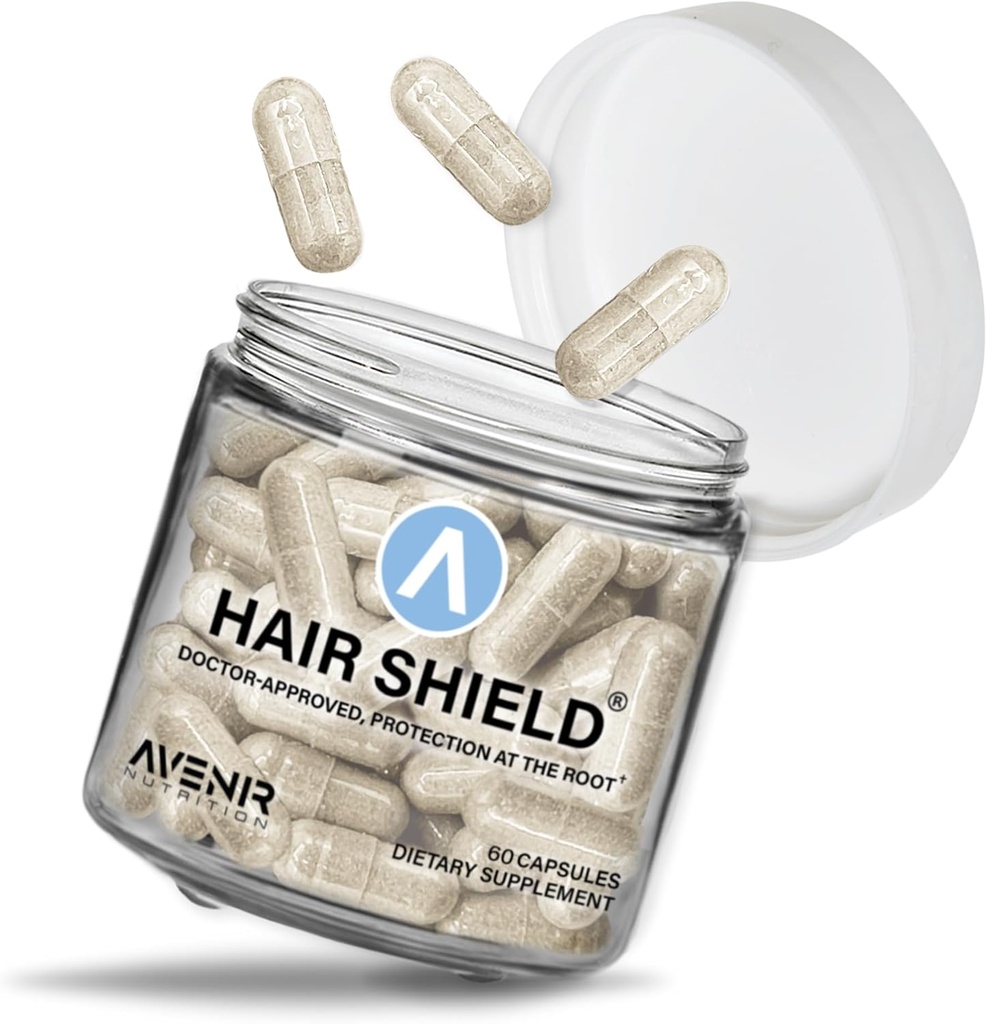 Tameng Rambut: 124; Rambut Skin dan Nails Vitamin untuk Pertumbuhan Rambut dan Kubah Lebih Kuat, Biotin Vitamin dengan Kalsium & Zinc Untuk Perempuan dan Pria, 60 Kasules