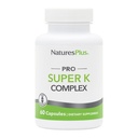 NaturesPlus PRO Super K Complex - 60 Capsules - Promotes Sehat Calcium Metabolisme - termasuk Vitamin K1 & K2 - Non-GMO, Vegan & Gluten Free - 60 Servings