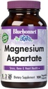 Bluebonnet Nutrection Magnesium Aspartate, Stress Relief *, Bone Health *, None-GMO, Vegan, Kosher Certified, Gluten- Free, Soy- Free, Dairy- Free, 100 Vegetable Capsules, 50 Pegawai