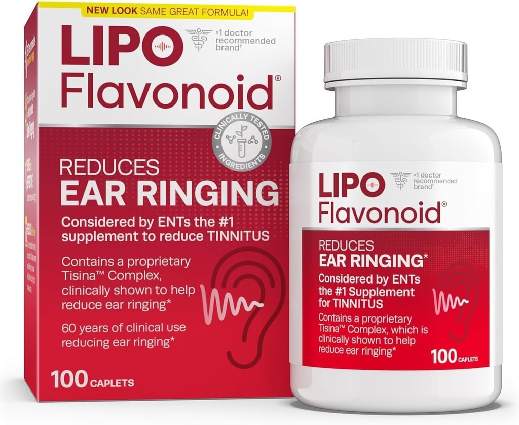 Lipo- federonoid Plus Telinga dering 100 Caplets