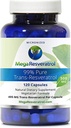 Mega Resveratrol, Farmasi Grade, 99% Murni, Isolate, Micronized Trans- Resveratrol, 120 Veggie Caps, 500mg per Capsule. Kemurnian Bersertifikat. Benar-benar NO Toxic "tidak aktif" Bahan-bahan ditambahkan.