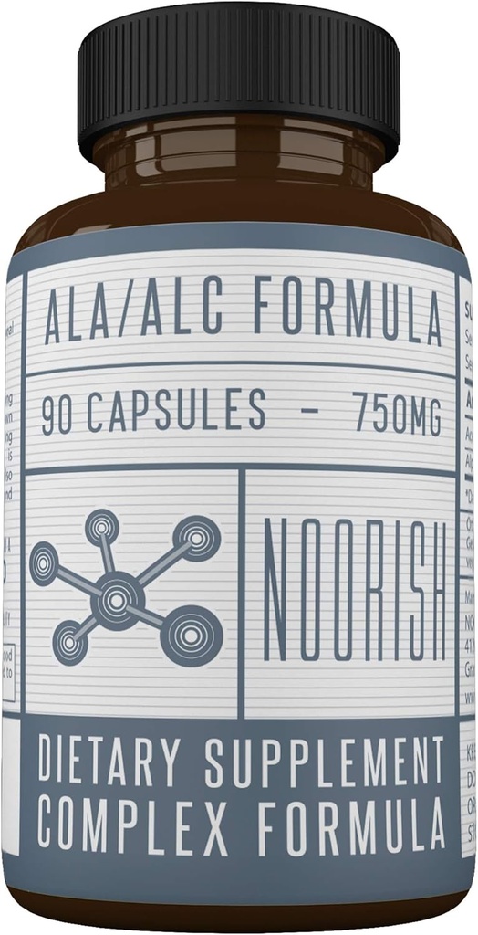 Acetyl L-Carnitine dengan Alpha Lipoic Acid - ALA ALC ALCAR - Alpha Lipoic Acid dengan Acetyl L- Carnitine - 525 mg ALCAR - 225 mg ALA - 90 Capsules
