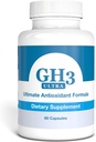Nattura G-H3 Ultra, Ultimate Antioksidant Formula - Baru, Improted Antiaging Complex (Ginkgo Biloba, R- Alpha Lipoic Acid, Koenzim Q10, Acetyl L- Carnitine, Vitamin B6) - 60 Caps