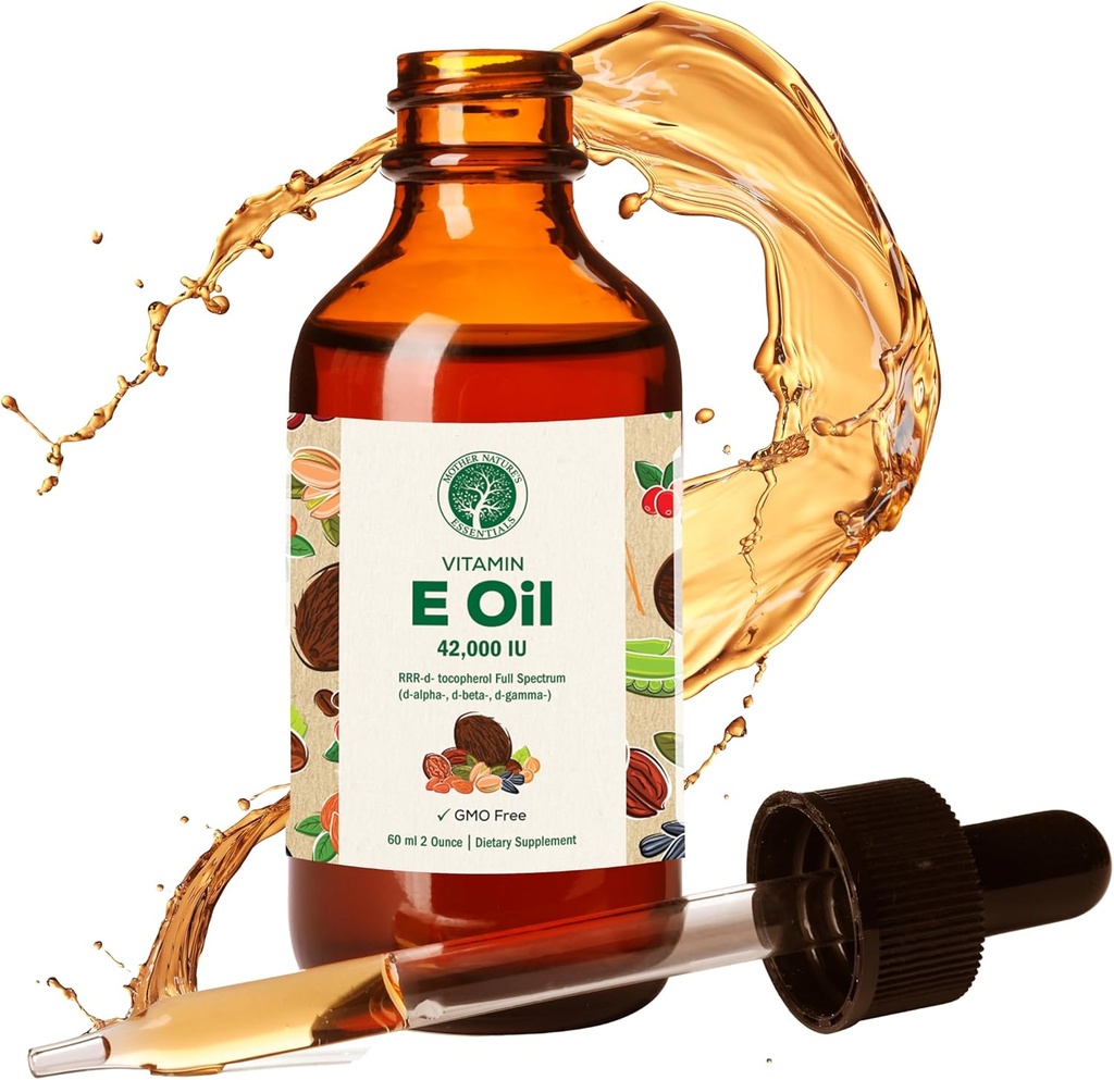 Ibu Alam Esensial Vitamin E Tambahan 42.000LU, 2 oz
