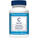 The Vitamin Shoppe Vitamin C 500MG, Antioksidant That Supports Ammune and Cardiovascular Health (100 Kapsul)