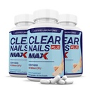 Laboratorium yang diresahkan (3 Pack) Clear Nails Plus Max Pil 40 Milyar CFU Probiotic 60 Kapsul