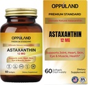 Astaxanthin 12mg 126; 60 Softgels 124; Dukungan Gabungan, Jantung, Skin dan Kesehatan Otot