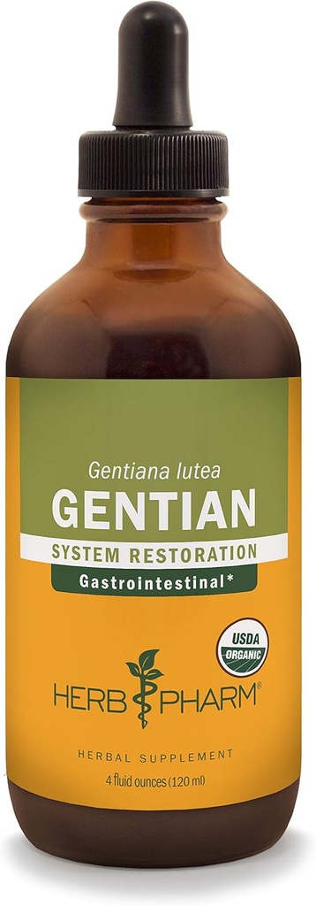 Herb Pharm Certified Organik Ekstrak Cair untuk Dukungan Digetsy - 4 Ounce