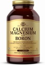 Solgar Calcium Magnesium Plus Boron - 250 tablet - Non- GMO, Vegan, Gluten Free, Dairy Free, Kosher - 83 Servis