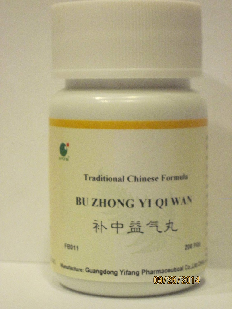 Bu Zhong Yi Qi Wan - Ginseng & Astragalus Kombinasi, 200 pil
