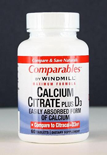 Windmill Calcium Citrate Plus Vitamin D Tablet - 60 Ea