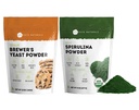 Kate Gracials Brewer 's Yeast 12oz & Spirulina Powder 8oz Bundle