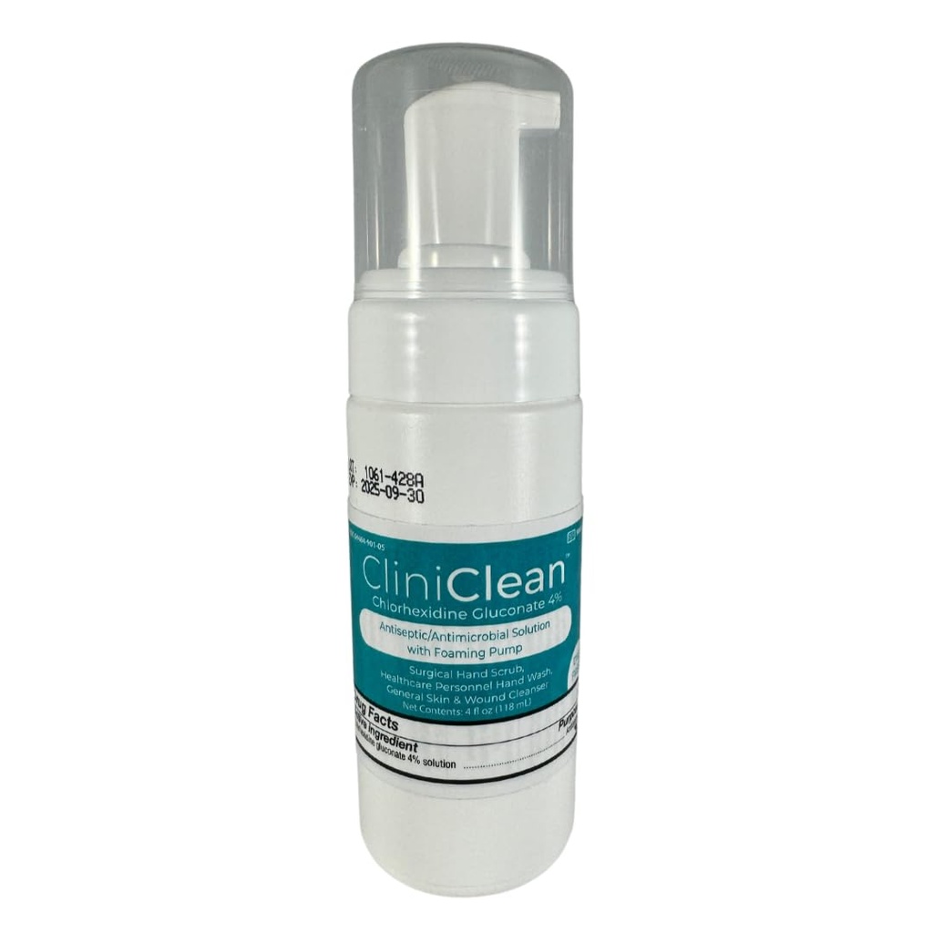 Versatile, Solusi Antiseptik berisi Klorhexidine Gluconate 4% (CHG), Odorless, Dye- free, Pasien Prep, Personal Hand Wash, Scrub (4oz.