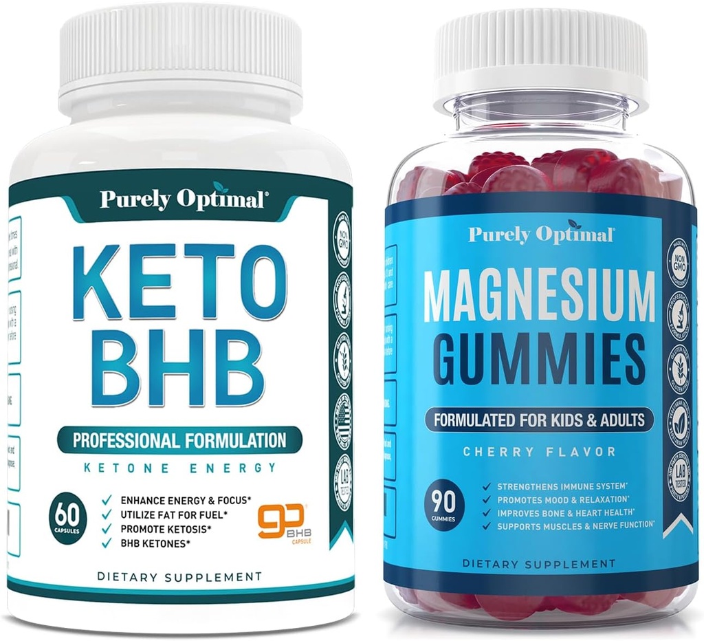 Murni Optimal Keto BHB + Magnesium Gummies