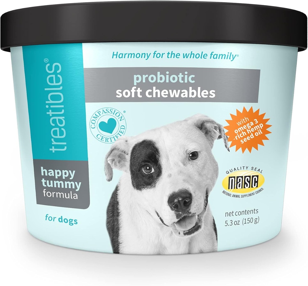 Obat-obatan: "Probiotic Tummy untuk Anjing Kembang Lembut", 5.3 oz - Dukungan Digetsy, Sistem Imune, Kesehatan Gut