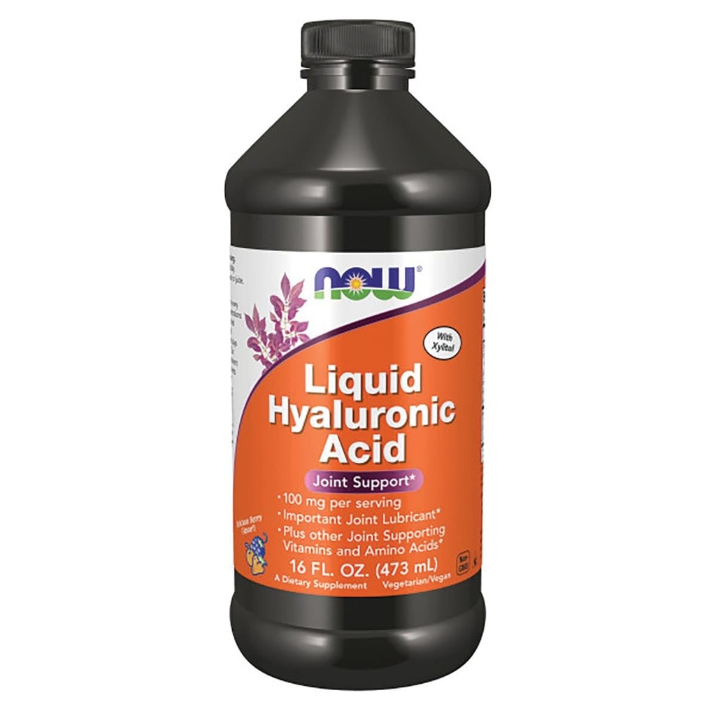Sekarang Fods Cair Hyaluronic Acid 100 Miligram, 16 Ounces