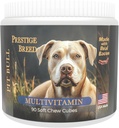 Multivitamin, Nutres Balanced untuk Pit Bull-mu, 90 Count, Made in The USA with Real Bacon
