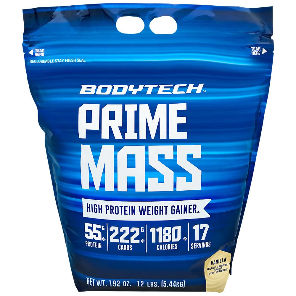 BODYTECH Prime Mass - Vanilla (12 pon)