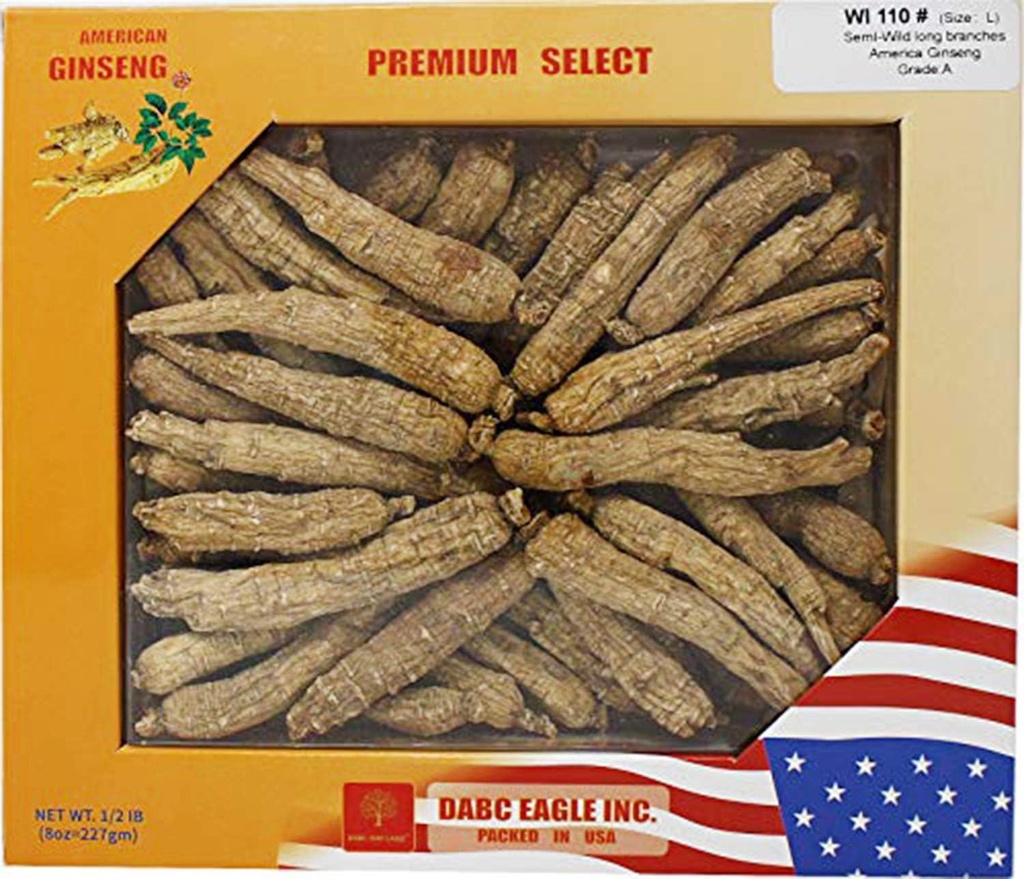 Wisconsin Pilihan Amerika Memburu Akar Ginseng 124; Whole OWN 124;