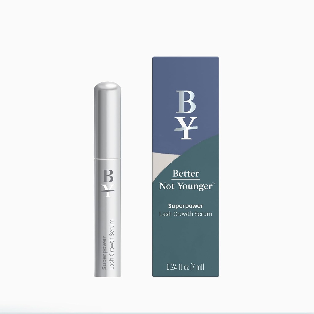 Lebih baik bukan Superpower Lash Serum (7ml) Lash Conditioner dengan Peptides, Vitamin & Nutrients - Enhancing Serum for Thicker, Fuller dan Longer Lashes - Cruelty- Free