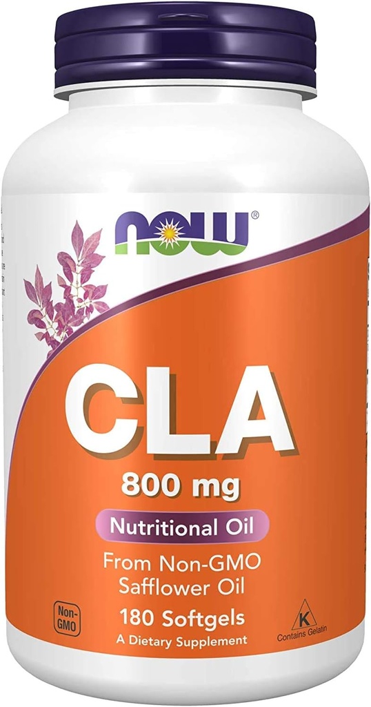 NOW CLA (AKID LINOLEIC KONTOL) 800 MG - 180 SOFTGELS