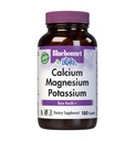 Bluebonnet Calcium Magnesium Potasium Suplemen Perempuan & Men - Support Healthy Bones - Calcium 100mg Tambahan Mineral Formulir - Non-GMO, Vegan, Gluten- Free - 180 Caplets