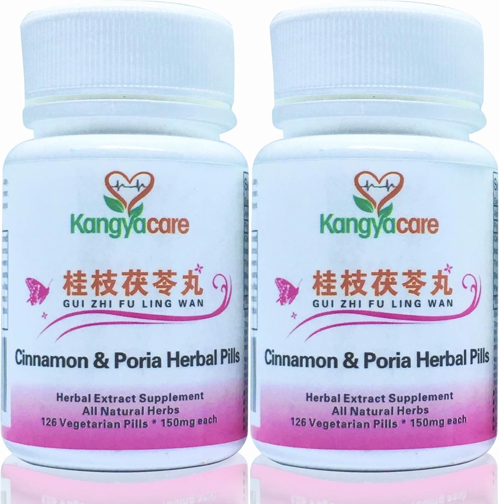 GUI Zhi Fu Ling Ling Lin -Cinnamon & Poria Pil -Relief Sikle Natural -Help Menstrual Cramps, Pelvic Cram, Bloating, Perial Discoasure - Kesehatan Wanita Semua Natural - 252 Ct (2)