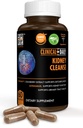Clinical Daily Herbal Kidney Detox Suplement, Organic Vitamin with Cranberry, Astragalus, Uva Ursi Pil untuk Kesehatan Perempuan & Men- 60 Vegan Capsules