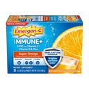 Emergen- C Imune + Triple Action Imune Supder, BetaVia (R), 1000mg Vitamin C, B Vitamin, D dan Antioksidan, Super Orange, Kembali ke Esensial Sekolah - 30 Count
