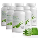 AloCure Organic Aloe Vera Kapsules, 130.000mg Inner Aloe Equivelant per Serving, Dukung Gut Health & Digetical Comfort, Statuch Acid Buffer, Supplemen Imune Natural, Aloin Free, 60 Capsules
