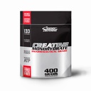 Micronized Creatine Monohydrate Powder - Increase Muscle Strength & Endurance - Fast Dissolving, Flavor-Free, Vegan Fitness Suplemen, Keto Friend- 400 gr atau 133