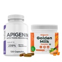 The Sleep Like A Baby Bundle with Golden Milk and Apigenin - Vegan Friendly, Non- GMO