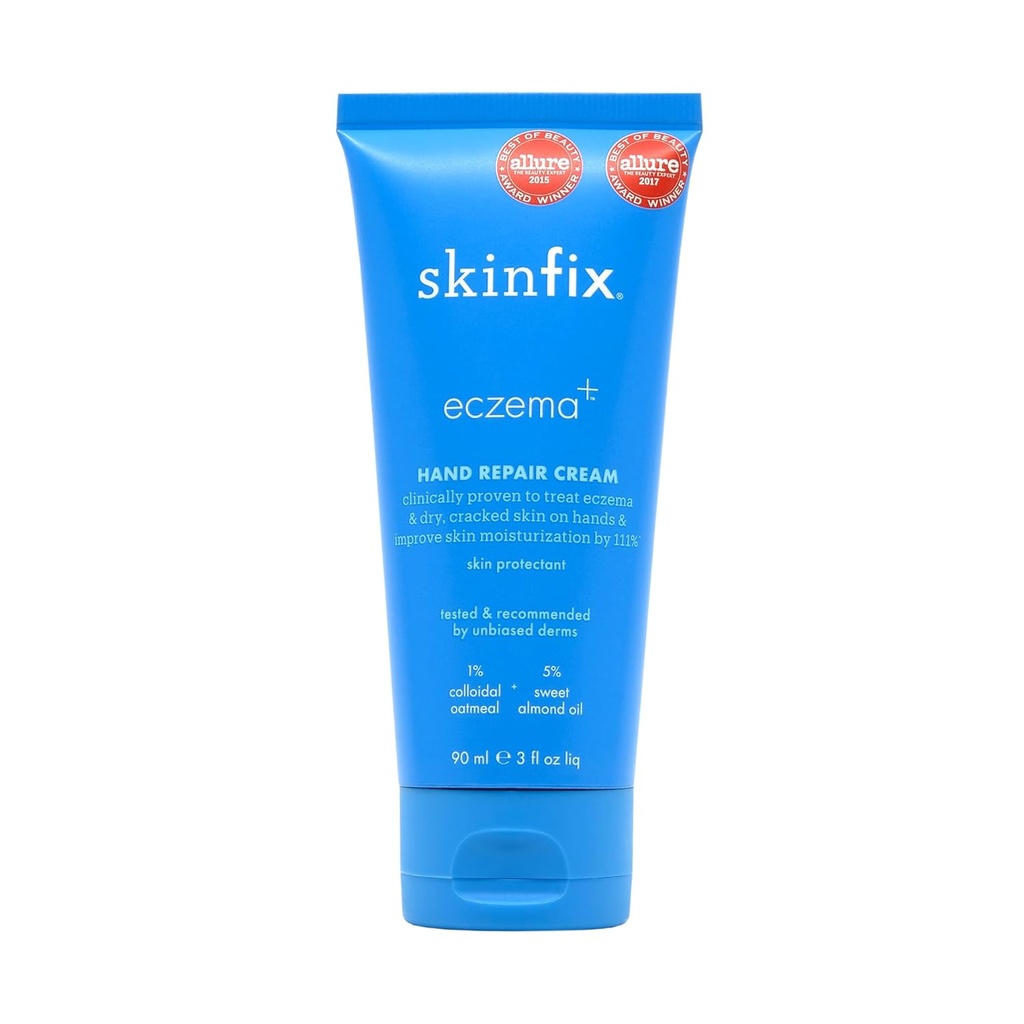 Skinfix Eczema + Hydrating Hand Repair Cream: Untuk Alamat Eczema & Dry, Cracked, kulit Sensitive, 3 FL Oz