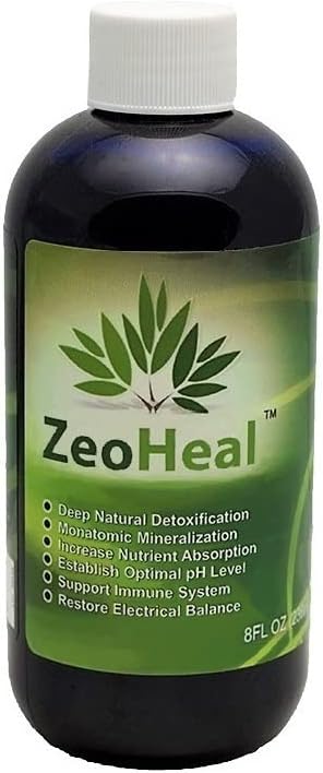 ZeoHeal - Humic dan Fulvic Acid Mineral Suplemen 8 Fluid Ounce (Single)
