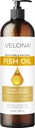 Fish Omega-3 Oil oleh Velona - 8 Fl Oz 124; 100% Murni dan Natural Carrier Oil 124; Diizinkan 124; Vitamin E, D, Omega-3: Memasak, Skin, Wajah, Tubuh, Rambut Perawatan 124; Gunakan Hari Ini - Nikmati Hasil