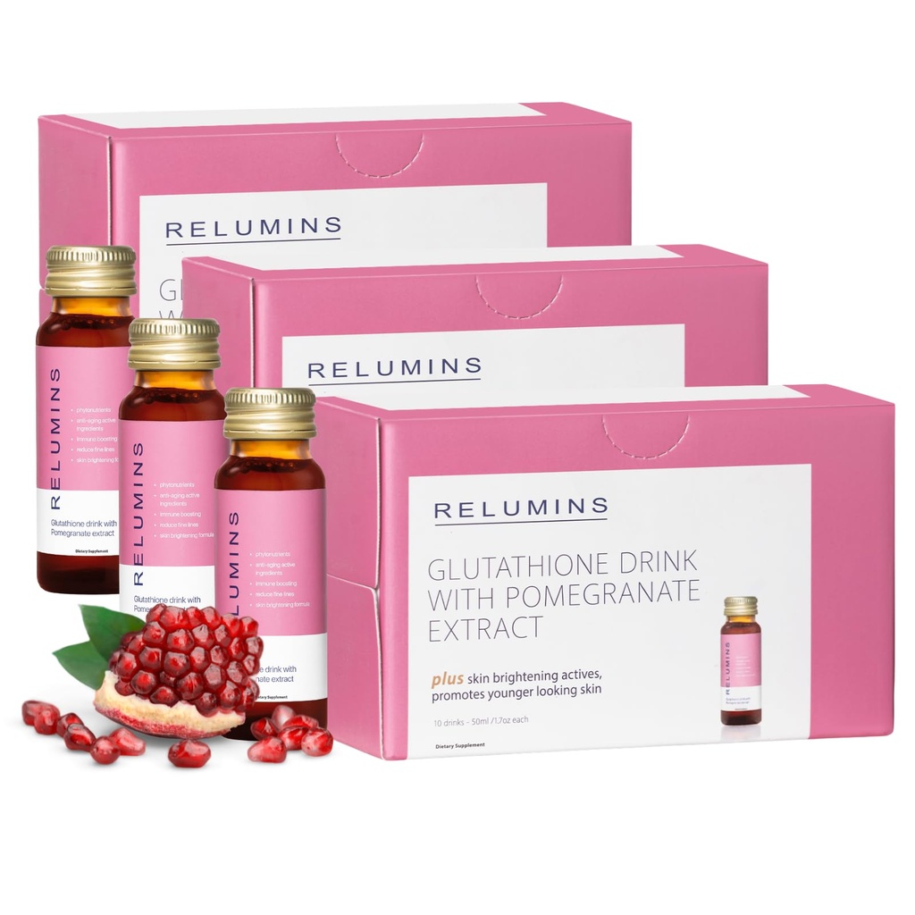 Relumins Glutathione Hydration Shots - Post-Skin Recovery & Cold Weather Hydration