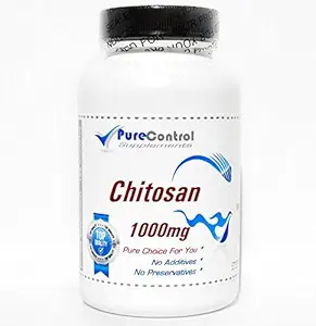 Chitosan 1000mg / / 180 Capsules / / Pure / / oleh Suplemen PureControl