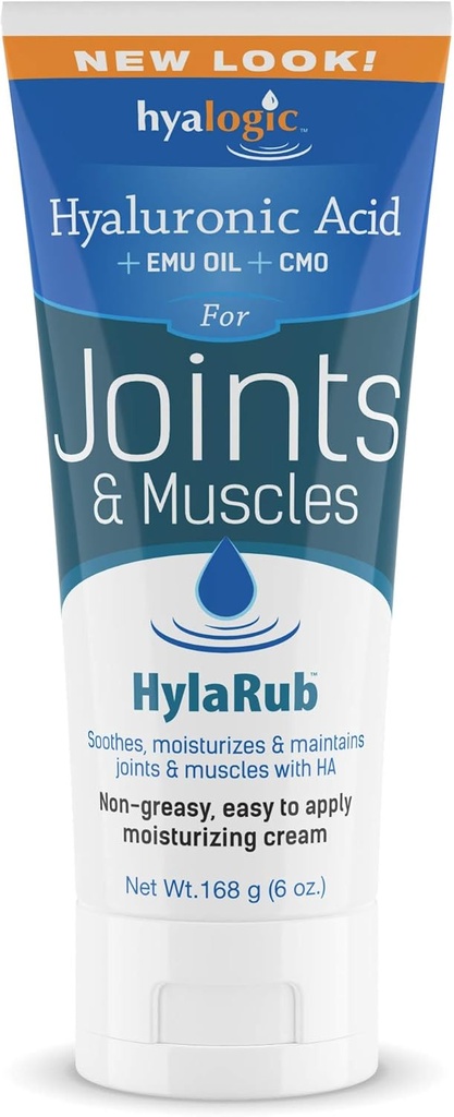HylaRub HA Bersama & Muscle Cream - Acid Acid Acid Gosok / Emu Oil & CMO