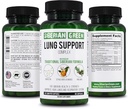Siberia Green Lung Dukung Kompleks 60 Kapsul - Formula Bark Tradisional Formula Kaya di Quercetin, Citrus Bioflavonoid, Pine Bark