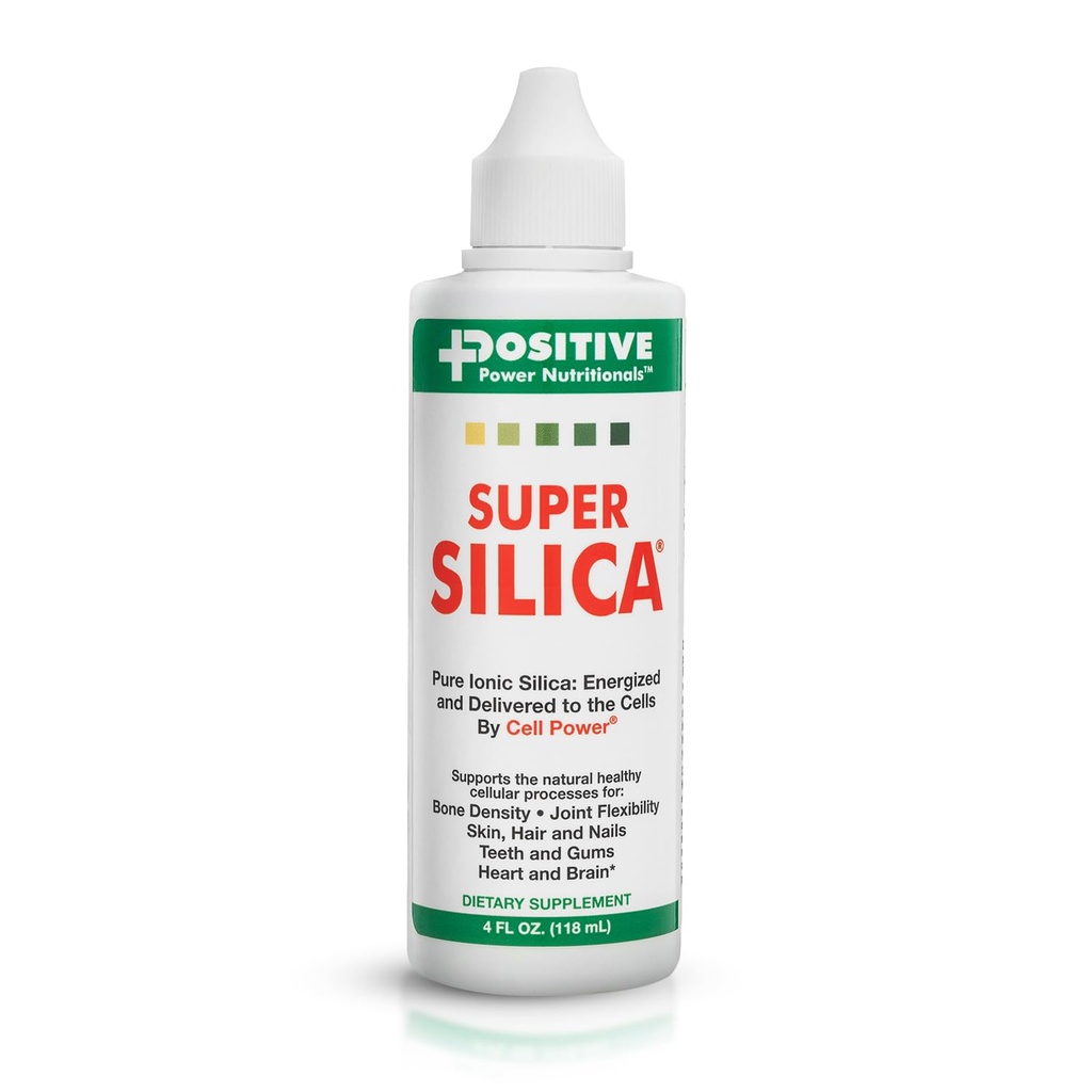 Suplemen Mineral Sillica Liquid Silion Super Silica (4OX) - Suplemen Silica Liquid Suplemen Silid Silic = Collagen Boosting Silicon 124; Silica Supplemen untuk Pertumbuhan Rambut