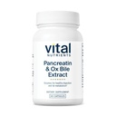 Bidang Nuklir Vital Pankretin & Ox Bile Extract 500mg 124; Enzimes Digetical Natural & Pria & Pria 124; Pasokan Gangguan Protein, Fat, dan Karbohydrates * 124; Gluten, Dairy & Soy Bebas 124; 60 Capsules