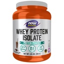 NOW Foods Sports Nutition, Whiy Protein Isolate, 25 g With BCAAs, Creamy Chocolate Powder, 1.8-Pound