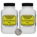Trinatrium Citrate [Na3C6H5O7] 99 +% USP Tingkat Powder 1 Lb dalam Two Space- Saver Bottles