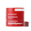 HumanN SuperBeet Beet Root Powder - None-GMO Beetroot Superfood - Nitric Oxide Suplement for Heart Health, Circulation & Blood Support - Black Cherry, 30 Servis