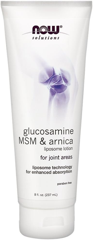 SEKARANG Glucosamine, MSM & Arnica Liposome Lotion, 8- Ounce (Paket 2)