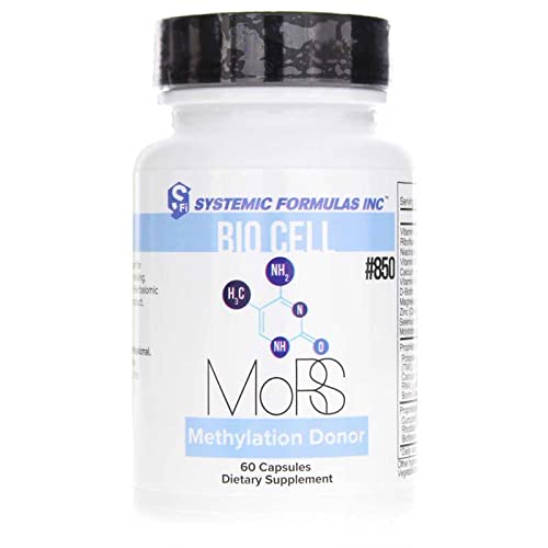Systemic Formulas Bio Cell # 850 MORS - 60 Capsules. Methylation Donor.