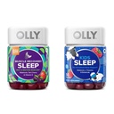 OLLY Muscle Recovery Gummies with Tart Cherry, 40 Count and Kids Sleep Gummy with Meltonalin, Chamomile, 50 Count