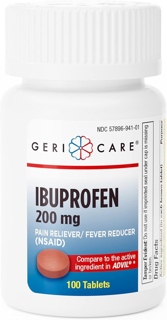 Ibuprofen 2000 mg Reliever Pain and Fever Reducer