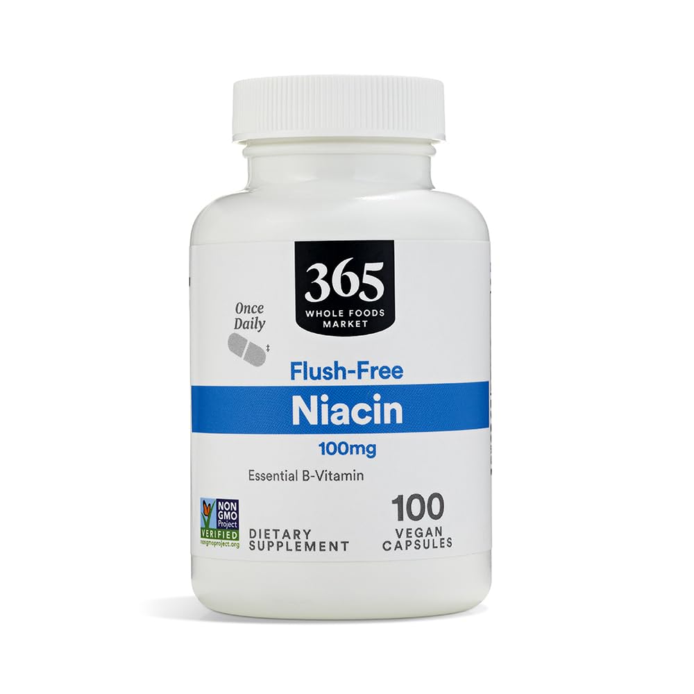 365 oleh Whole Foods Market, Niachin, 100 Mg, 100 Cacah